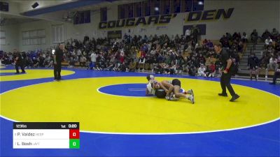 123 lbs Consi Of 4 - Paulo Valdez, Hesperia vs Lander Bosh, Layton (UT)