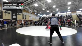 106 lbs Consolation - Christian Bernal Mendoza, Fairfield Warde vs Jeremiah Hernandez, Southington