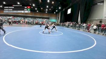 138 lbs Champ. Round 2 - Kade Dunn, Del Oro vs Aiden Jaeger, Bella Vista