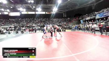 2A 285 lbs Cons. Round 2 - Jayce Farmer, Bear Lake vs Isaac Goodwin, Clearwater Valley