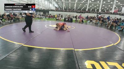 145 lbs Jameson Strickland, Pennsylvania Blue vs Timberly Martinez, Colorado