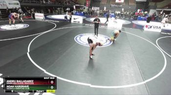 215 lbs Quarterfinal - Noah Hargrave, Valhalla Wrestling Club vs Andru Balladarez, Edison High School Wrestling