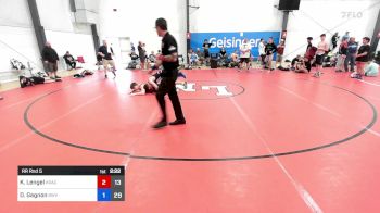 69 kg Rr Rnd 5 - Kane Lengel, Kracken vs Dylan Gagnon, Blue Wave 1