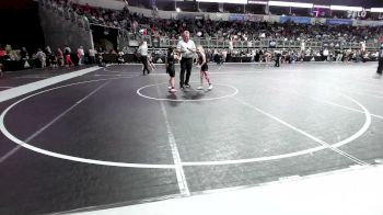 60 lbs Quarterfinal - Remi Prest Glodo, Sparta Jr Bulldogs vs Arya Robertson, Level Up
