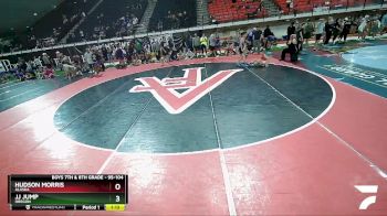 95-104 lbs 1st Place Match - Hudson Morris, Alaska vs Jj Jump, Oregon