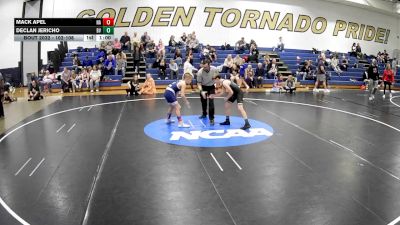 102-108 lbs Round 2 - Mack Apel, North Allegheny vs Declan Jericho, Belle Vernon
