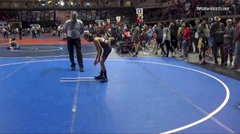 66 lbs Quarterfinal - Isaiah Abeyta-Peru, Cobre Youth Wrestling vs Diego Marquez, Cobre Wrestling Jr Program