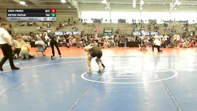 106 lbs Rr Rnd 1 - Josh Perez, BDTC Elite - HSB vs Keyen Taplin, Prairie Outlaws - HSB