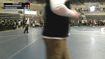 133 Championship Bracket Champ. Round 2 - Gunnar Deffenbaugh, Brandon Valley vs Noah Schaefer, Zumbrota-Mazeppa