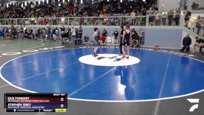 102 lbs Round 2 - Stephen Grey, Avalanche Wrestling Association vs Gus Fonkert, Dillingham Wolverine Wrestling Club