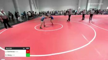 156 lbs Consi Of 8 #2 - Joseph Contreras, Pounders WC vs Kaela Wong, Standfast