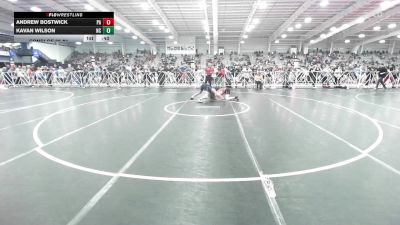 160 lbs Consi Of 32 #1 - Andrew Bostwick, PA vs Kavan Wilson, NC