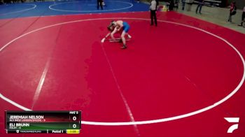 125 lbs Placement (4 Team) - Eli Brunn, Foley vs Jeremiah Nelson, NLS (New London/Spicer)