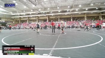 135 lbs 3rd Place Match - Cooper Wogomon, Tiger vs Daxton Downing, Kansas Young Guns