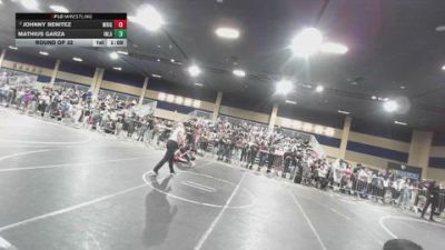 138 lbs Round Of 32 - Johnny Benitez, Wright Wrestling Academy vs Mathius Garza, Inland Elite WC