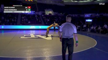 184 lbs Brian Burburija, Air Force vs David Alonso, California Baptist