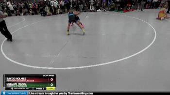 110 lbs Champ. Round 1 - Declan Trueg, Immortal Athletics WC vs Zayde Holmes, HBT Grapplers Wrestling Club