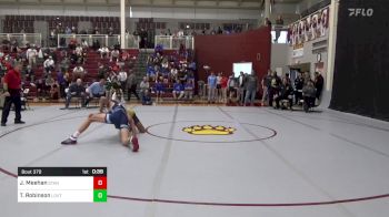 165 lbs Consi Of 8 #2 - Jeremy Meehan, St. Anthony's vs Thomas Robinson, The Lovett School