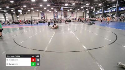 152 lbs Rr Rnd 1 - Nate Moore, Grizzly Wrestling Club vs Colton Jones, Pursuit Wrestling Academy - White