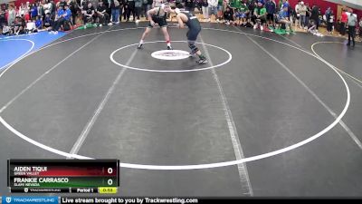 157 lbs Cons. Round 1 - Frankie Carrasco, SLAM! NEVADA vs Aiden Tiqui, Green Valley