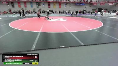 125 lbs Quarterfinal - Christian Guzman, North Central vs Andrew Punzalan, Wabash