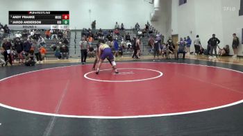 190 lbs Round 5 - Andy Franke, Muscatine vs Jarod Anderson, Keokuk
