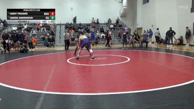 190 lbs Round 5 - Andy Franke, Muscatine vs Jarod Anderson, Keokuk