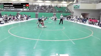 138 lbs Semis & 3rd Wb (16 Team) - Wesley Loftin, Carrollton vs Mason Camp, Archer