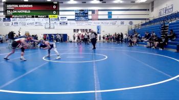 106 lbs Semifinal - Ashton Andrews, Pawnee vs Dillon Hatfield, Vinita