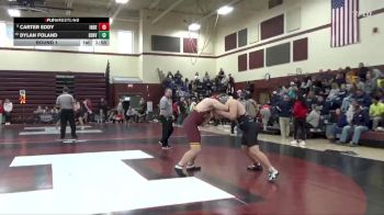 215 lbs Round 1 - Carter Eddy, Independence vs Dylan Foland, Denver