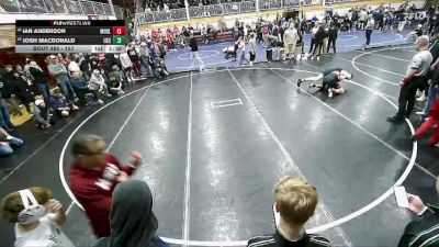 157 lbs Cons. Round 3 - Josh Macdonald, Lake City High School vs Ian Anderson, Moses Lake