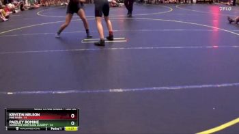 120/130 Quarterfinal - Paizley Romine, Hurricane Wrestling Academy vs Krystin Nelson, Pine River