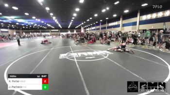 150 lbs Quarterfinal - Kaleb Porter, Mogollon vs Joshua Pacheco, X-clusive Wrestling