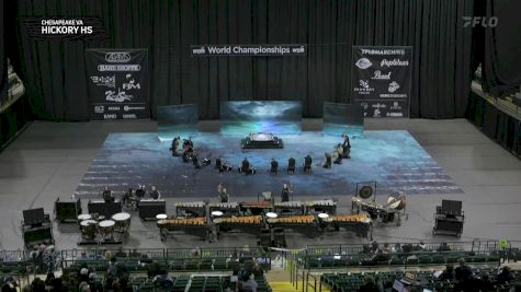 Hickory HS "Chesapeake VA" at 2025 WGI Percussion/Winds World Championships