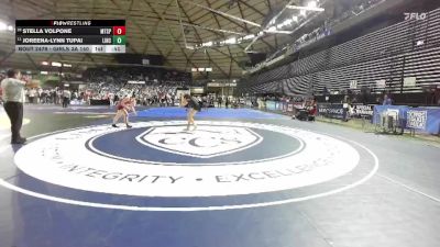 Girls 3A 140 lbs Cons. Round 2 - Joreena-Lynn Tupai, Lincoln (Tacoma) (Girls) vs Stella Volpone, Mt. Spokane (Girls)