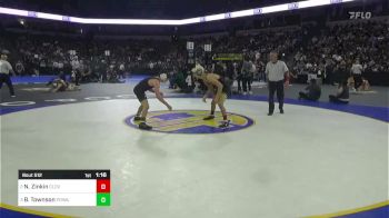 126 lbs Semifinal - Nikade Zinkin, Clovis vs Billy Townson, Poway