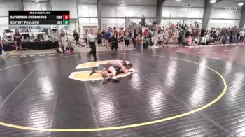 125 lbs Champ. Round 2 - Destiny Paulson, Cheyenne East vs Catherine Hendricks, Torrington