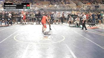 215 1A Champ. Round 1 - Blake Barodte, Wakulla Hs vs Quinn Enguita, Bishop Verot