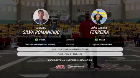 João Gabriel Ferreira vs Eduardo Silva Romanciuc 2025 ADCC Brazilian Nationals