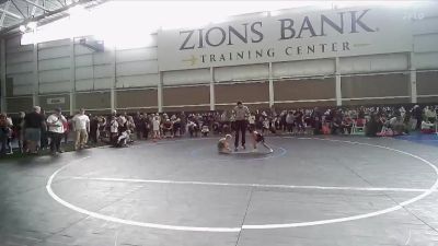 46 lbs 1st Place Match - Sebastian Becerra, Maximus Wrestling Team vs Knox Greenhalgh, Ravage Wrestling Club