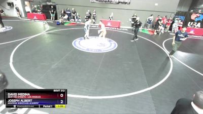 144 lbs Champ. Round 2 - David Medina, Beat The Streets - Los Angeles vs Joseph Albert, Amateur Wrestling Academy