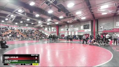 105 lbs Cons. Round 4 - Abril Aguilar, Ayala vs Evelyn Lopez, Hamilton