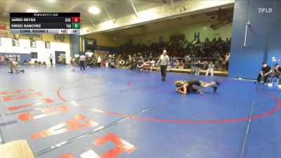 113 lbs Cons. Round 2 - Jared Reyes, Segerstrom vs Diego Sanchez, Tahquitz