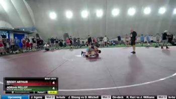 148 lbs Champ. Round 1 - Brody Arthur, CIA vs Adrian Pellot, Region Wrestling Academy