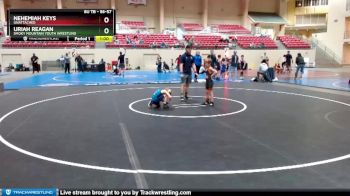 56-57 lbs Round 3 - Nehemiah Keys, Unattached vs Uriah Reagan, Smoky Mountain Youth Wrestling