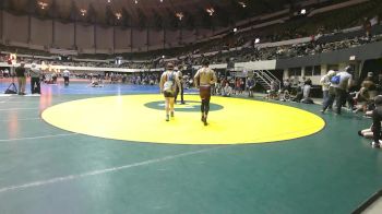6-8 135 Cons. Semi - Baker Hartman, Smithfield Slaughterhouse vs Cameron Carr, Poquoson Athletic Association