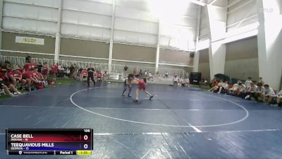 106 lbs Round 1 (8 Team) - Case Bell, Indiana vs Teequavious Mills, Georgia