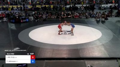 144 lbs Cons 32 #1 - Mikey Fritz, WA vs Thomas Johnson, SC