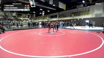 138 lbs Champ. Round 3 - Josue Mejia, Valley View vs Cruz Contreras, Aptos