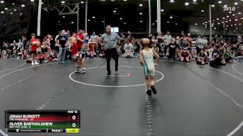 48 lbs Round 7 (8 Team) - Jonah Burkett, The Compound vs Oliver Bartholomew, Grit Mat Club